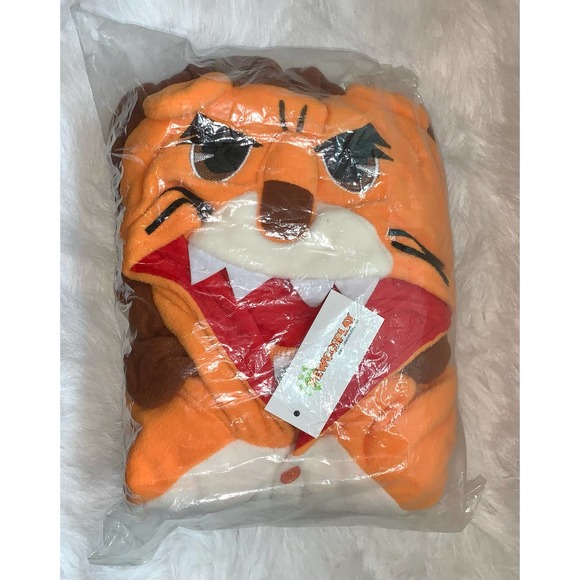 One Piece Lion Pajamas- Size 10 - Picture 3 of 4